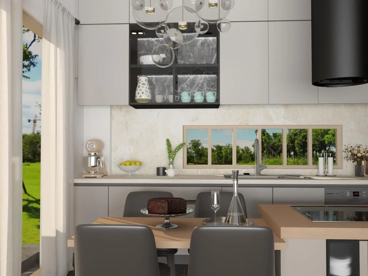 Fitted kitchen